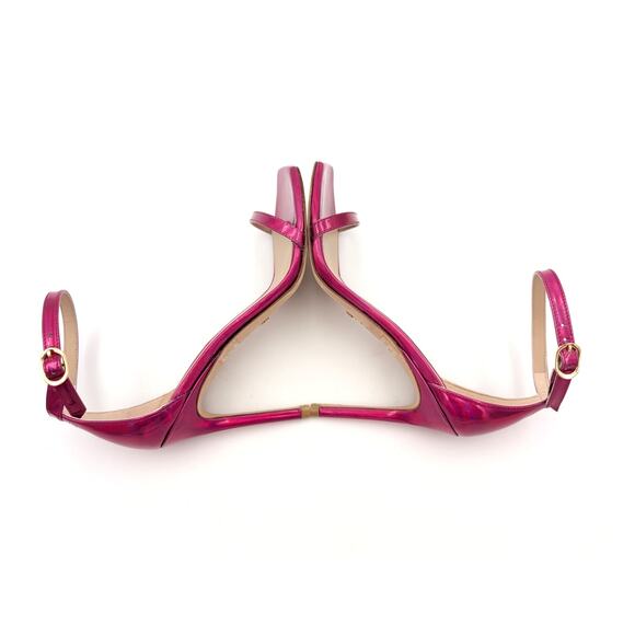 $475 Stuart Weitzman Nudistcurve 75 High Heel Sandals Women's Pink Size US5B - Picture 6 of 10